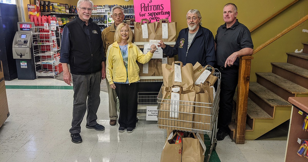 Rotary donates to Wallace Food Bank Shoshone NewsPress